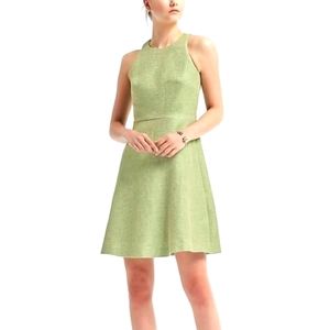 BANANA REPUBLIC - Tweed Racer Back Fit and Flare Dress Size 2